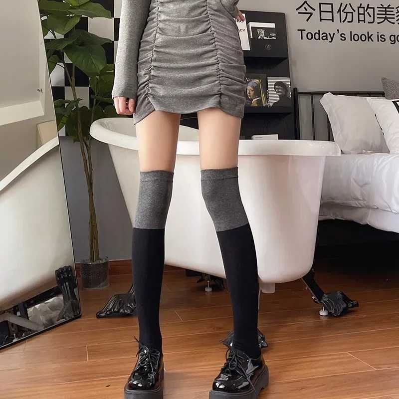 Knee Highblack Gray