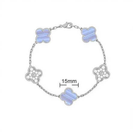 Shell violet + diamant complet (platine) -c