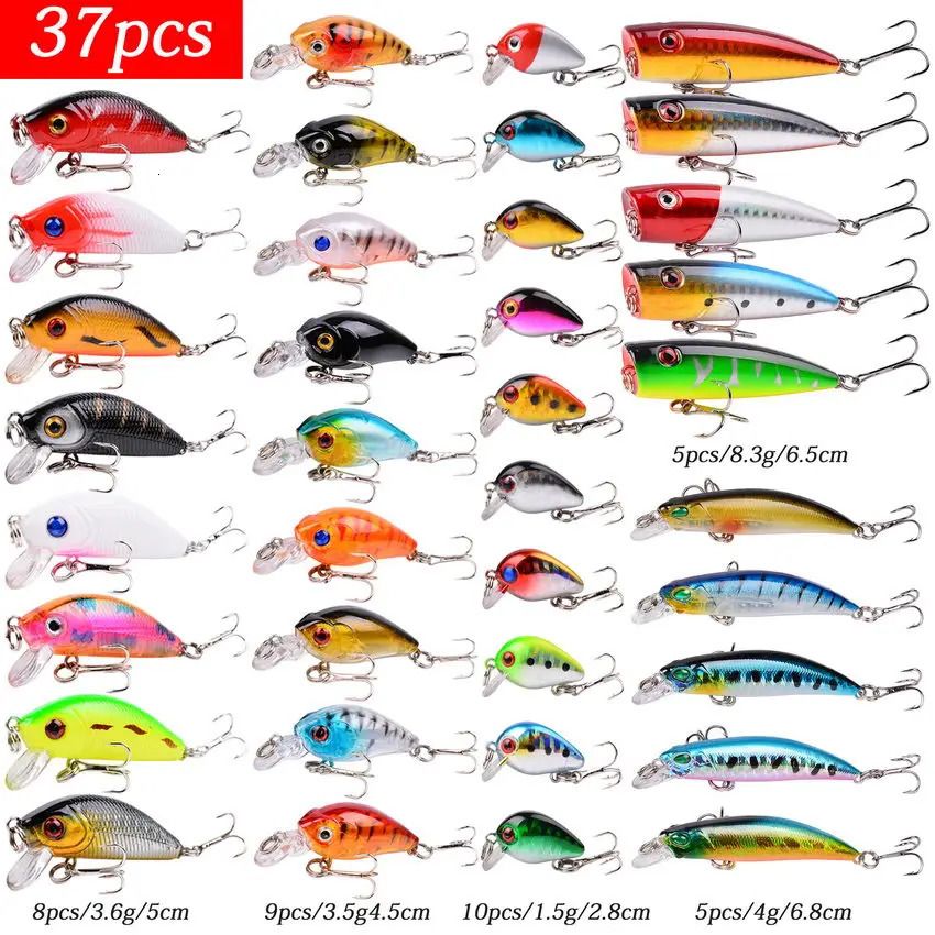 37pcs Lure