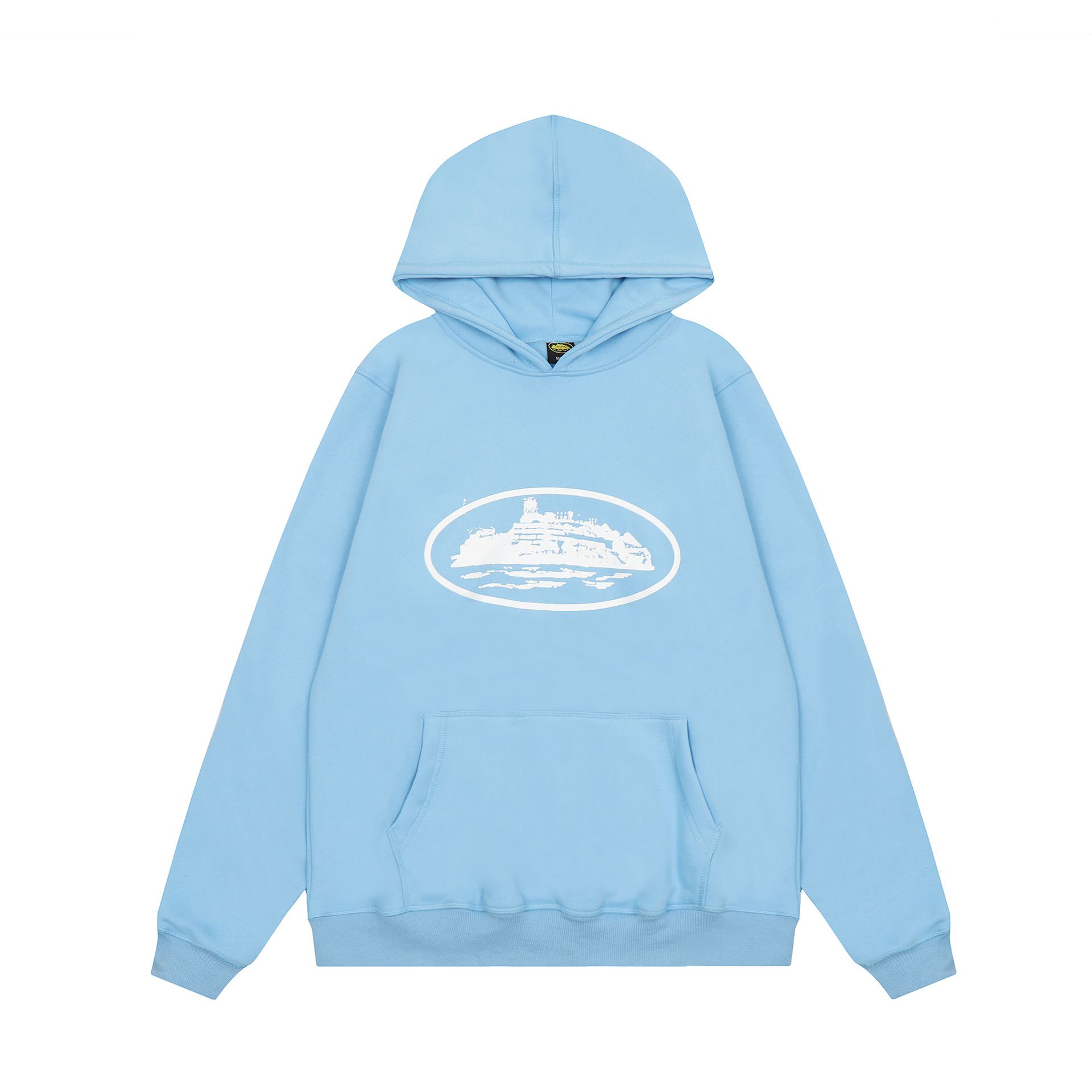 910 sky blue hoodie