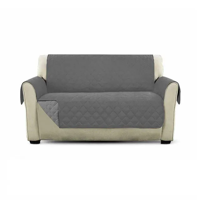 Серый 2-местный диван диван