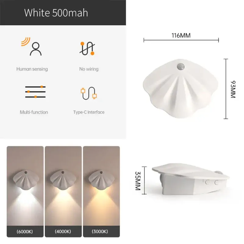 500mAh branco