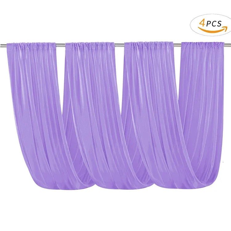 Purple-4pcs 73x600cm