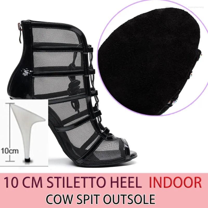 Leather 10cm heel