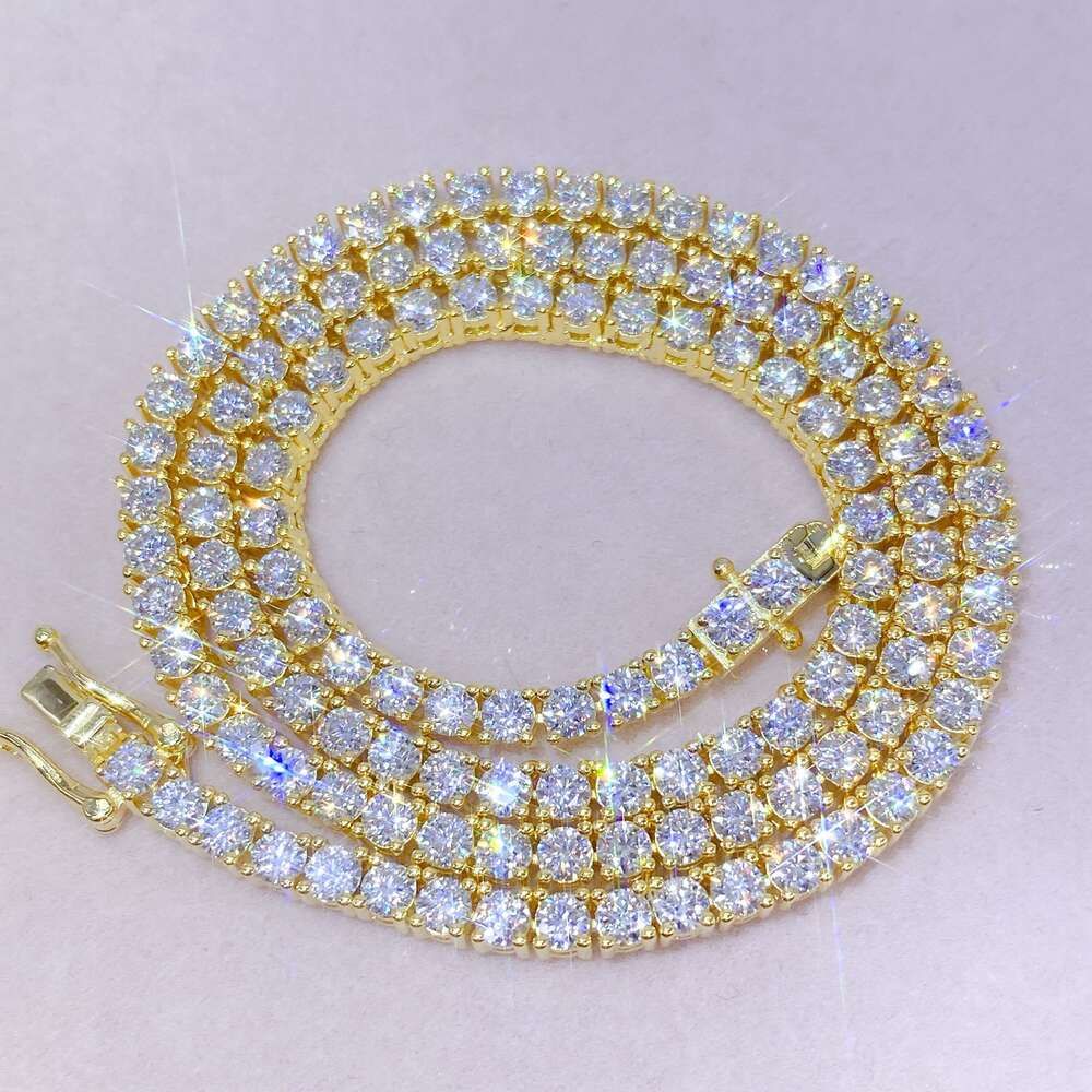 Yellow-Bracelet 4mm 7inch