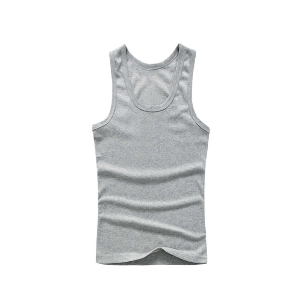 Xpure Cotton Wide Back Vest) Gray