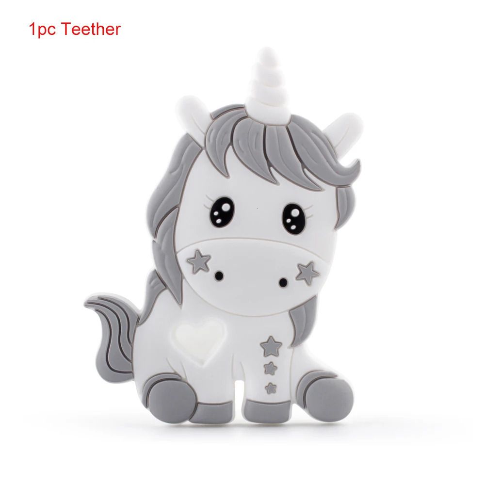 1pc Gray Teether