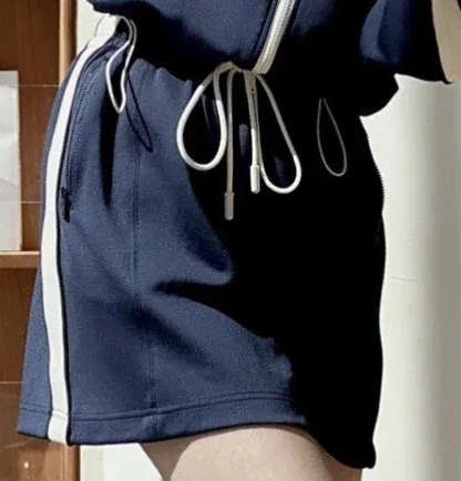 Navy Blue Skirt