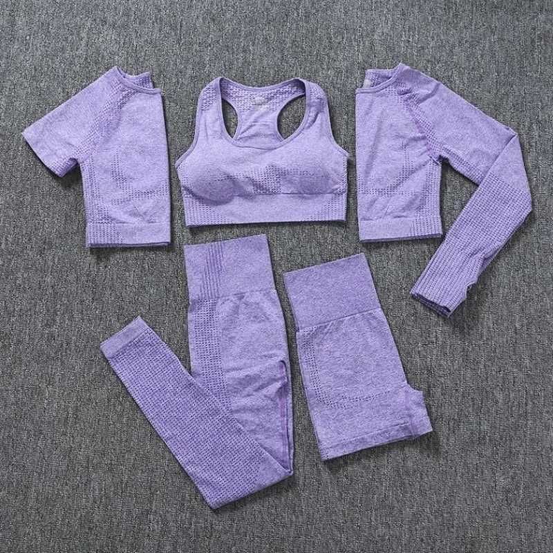 5pcsset Purple