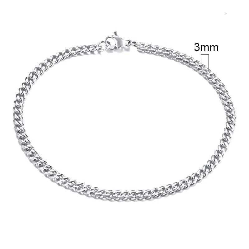 3mm Silver-18 cm