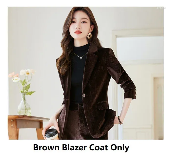 Brown Blazer Coat