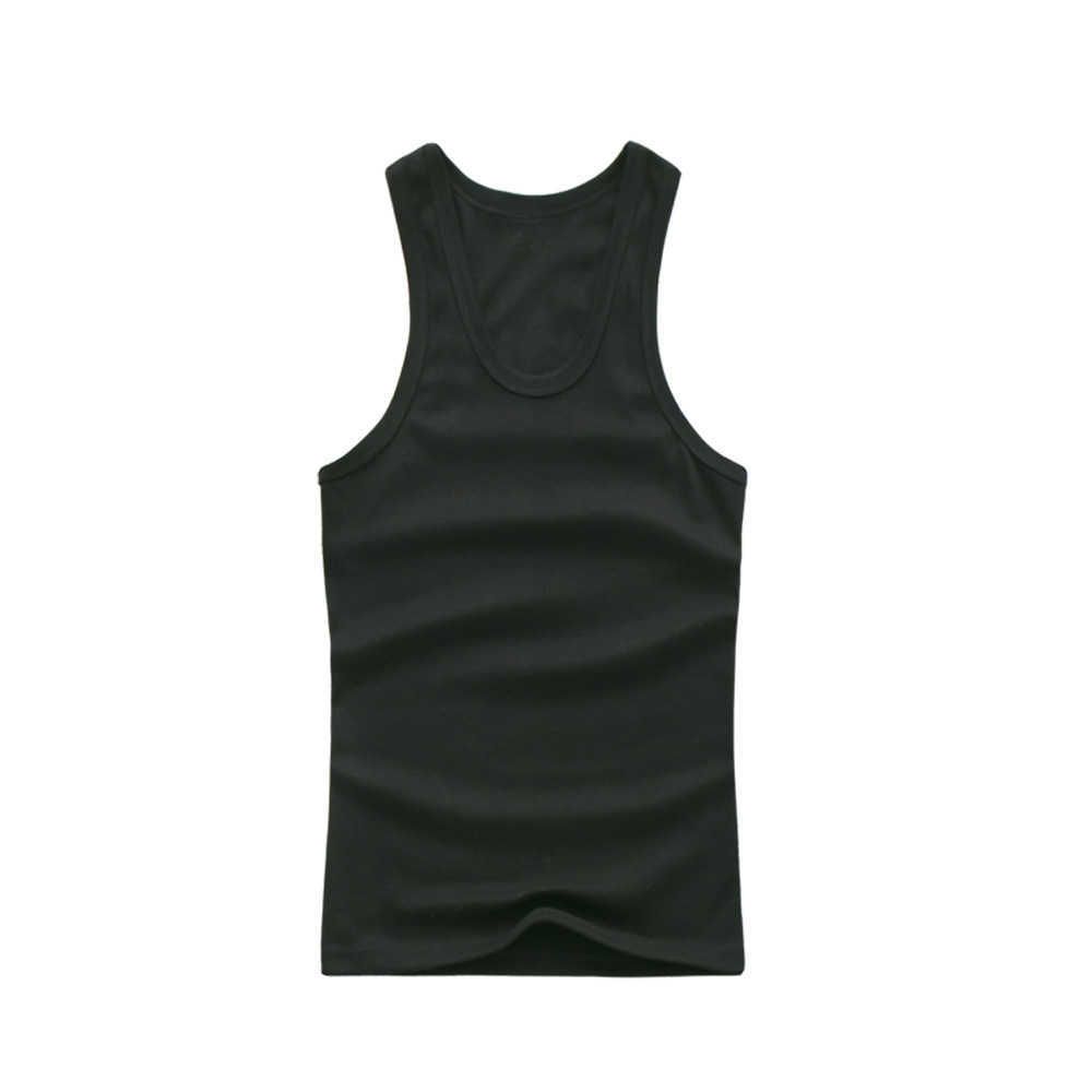 Xpure Cotton Wide Back Vest) Black