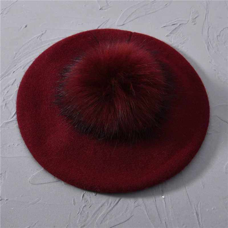 Burgundy Match Fur