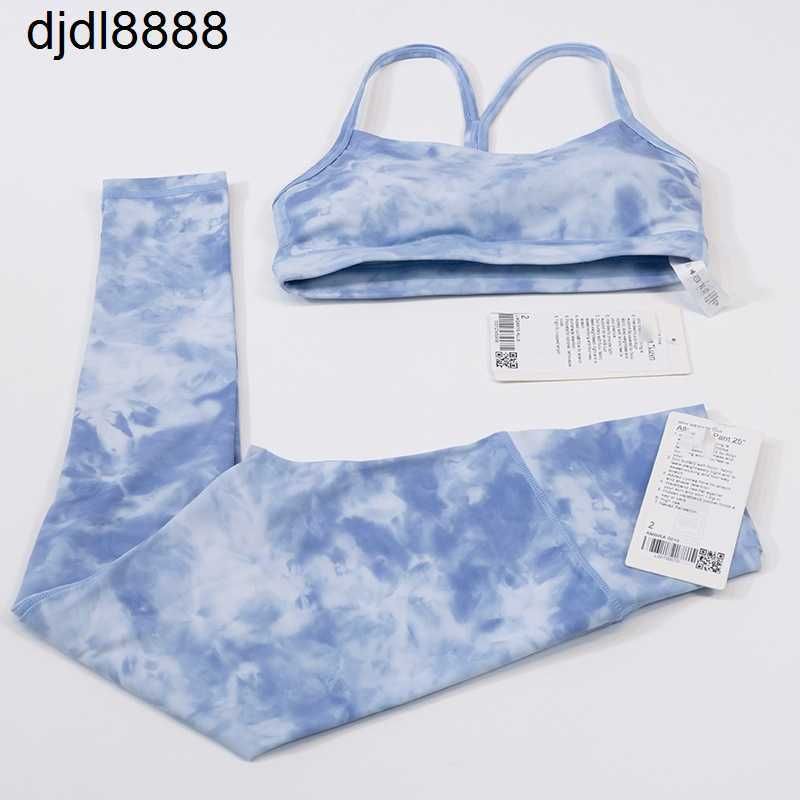 Sunny Blue Tie Dyed Bra+tie Dyed Pants