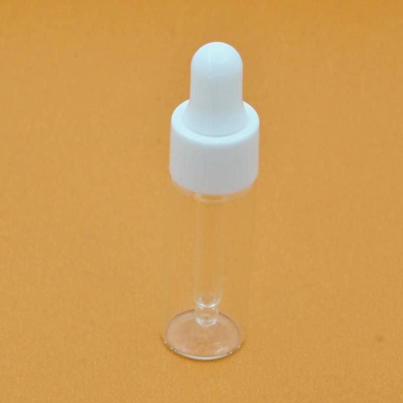 5ml 100PCS Clear White Lid