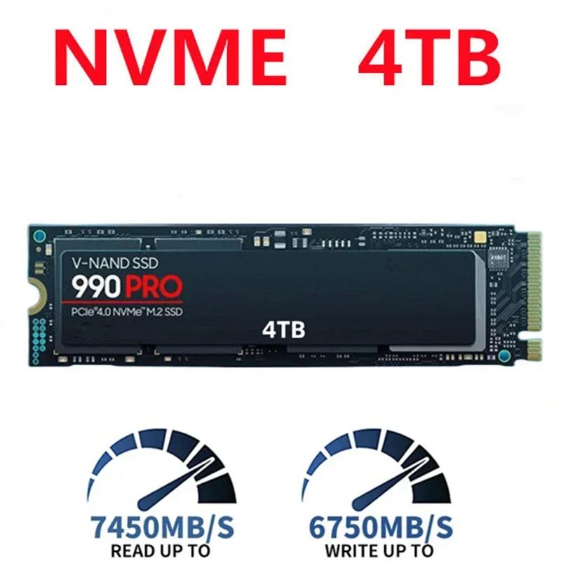 Цвет: 990pro 4TB