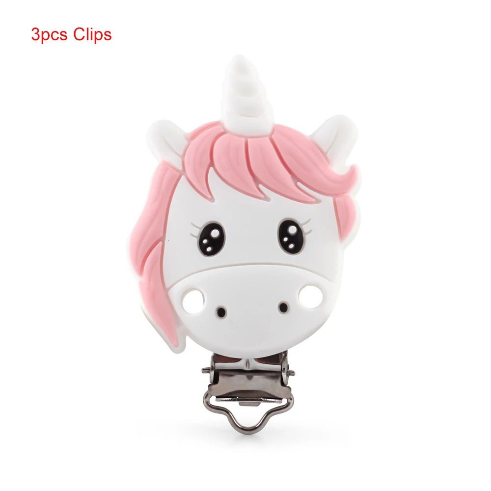 3pcs Pink Clips