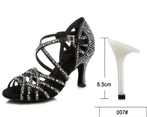 Black heel 8.5cm