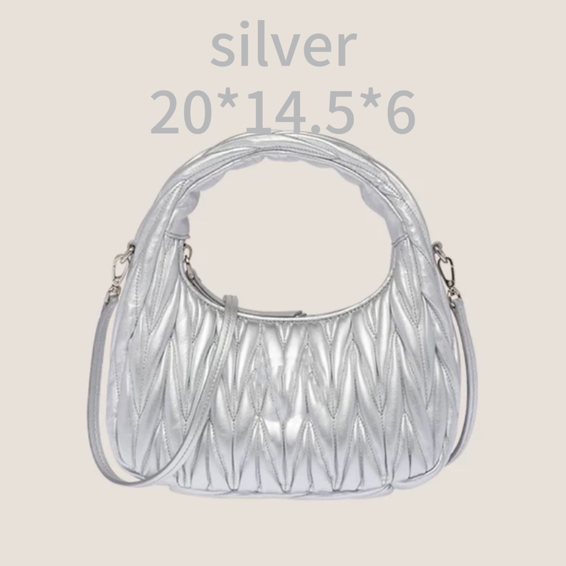 Silver 20x14.5x6cm