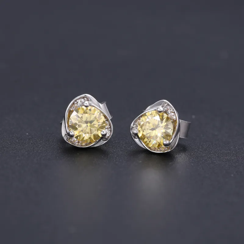 925 Sterling Silver CHINA Yellow