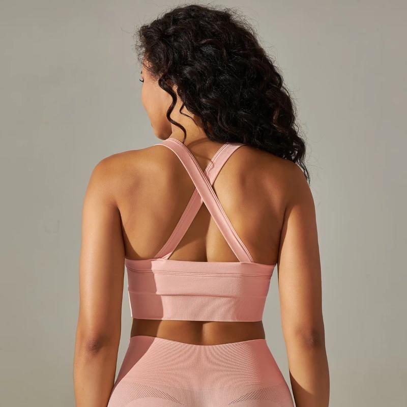 Cross Bra -Pink