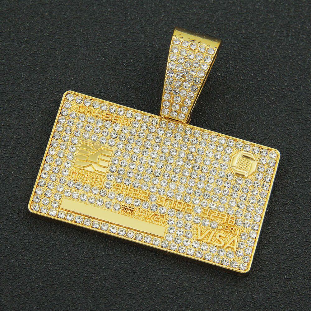 Single Pendant - Gold (bank Card)