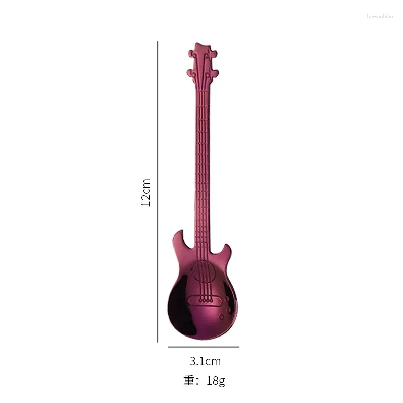 Purple guitar