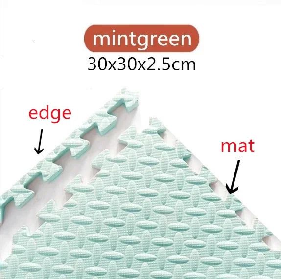 Mint Green-4pcs with 4edge