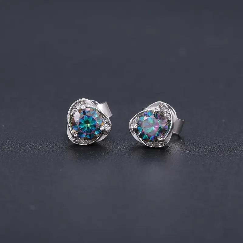 925 Sterling Silver CHINA Rainbow-Blue