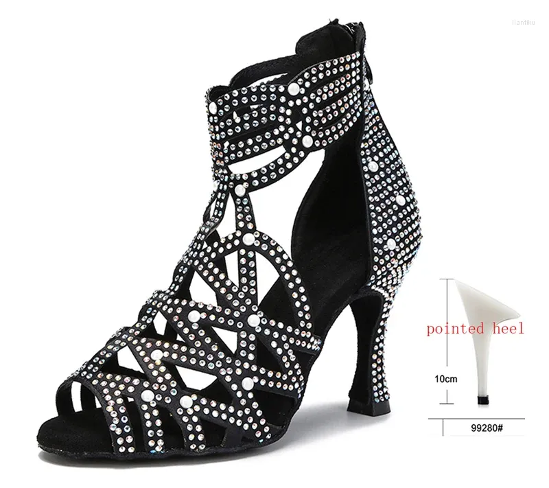 Black heel 10Cm