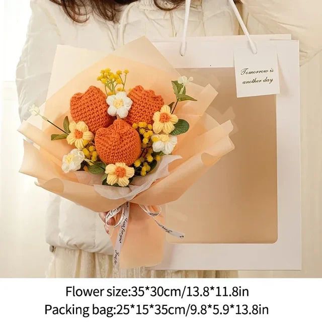 S8 Crochet Bouquet-As Picture Show