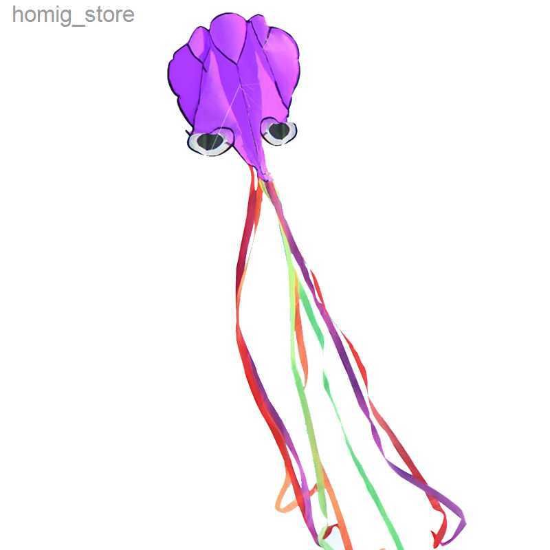 Purple Octopus Kite