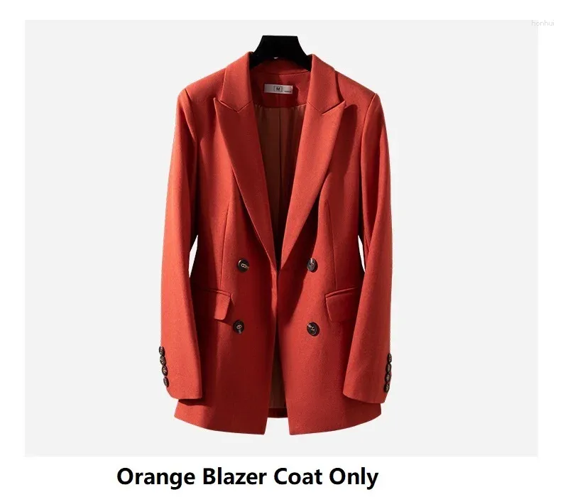 Orange Blazer Coat