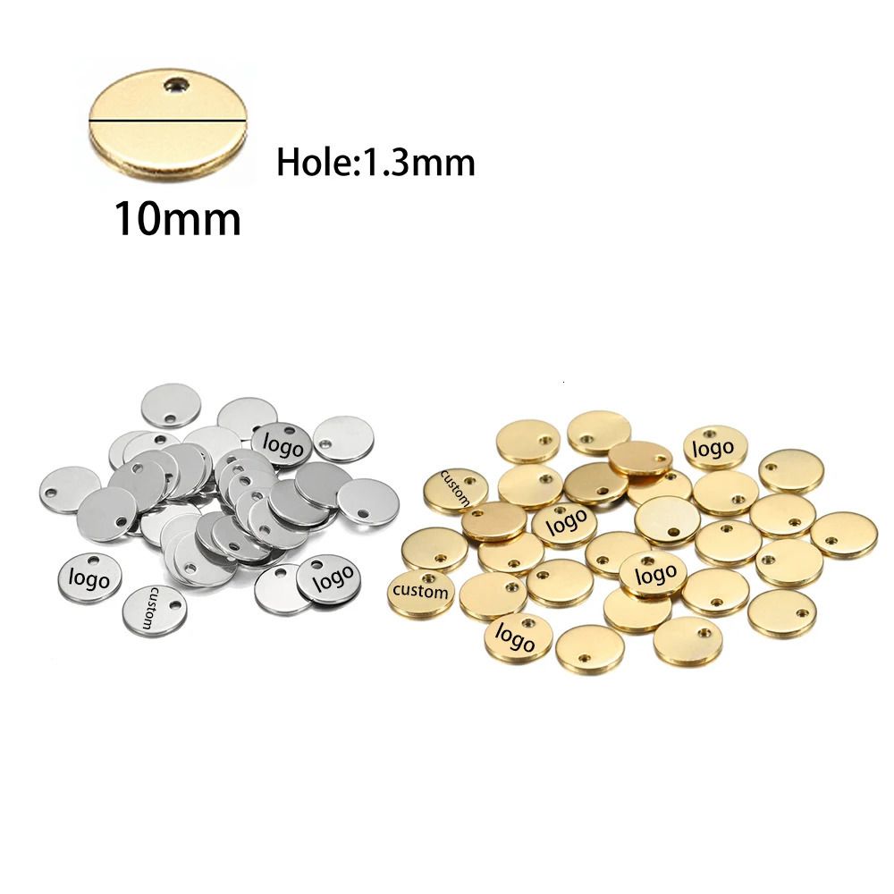 10mm Round 01-50 Gold 50 Steel