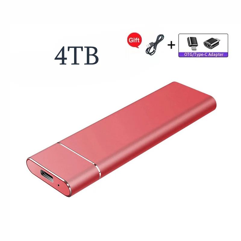 Colore: rosso da 4 TB