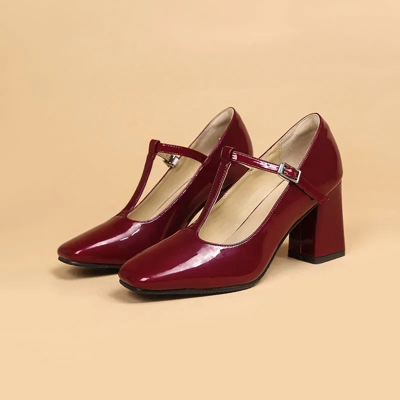 Wine Red Patent