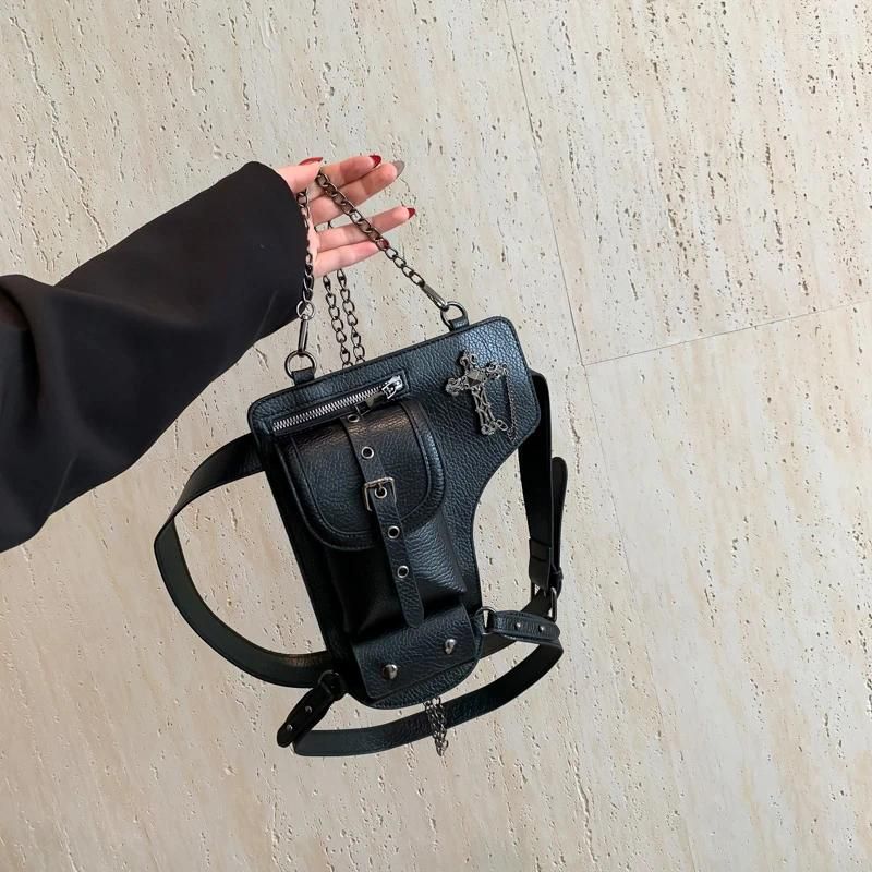 A black  Waist Bag