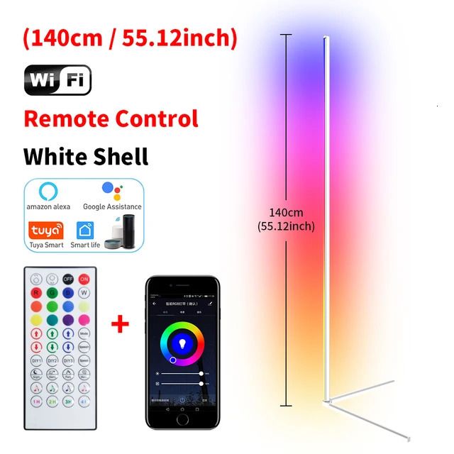 Wi-Fi-White-uk plug-rgb cw ww