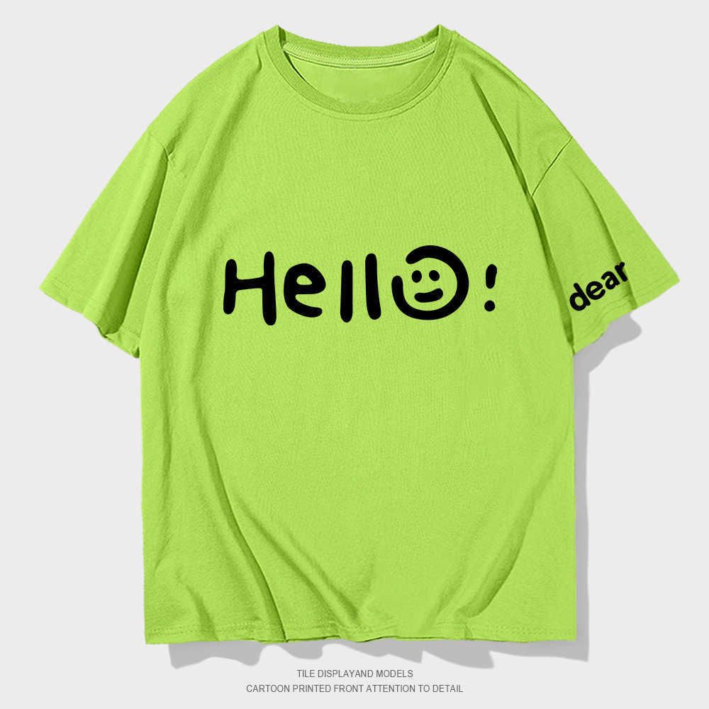 01378hell Short Sleeve Light Green