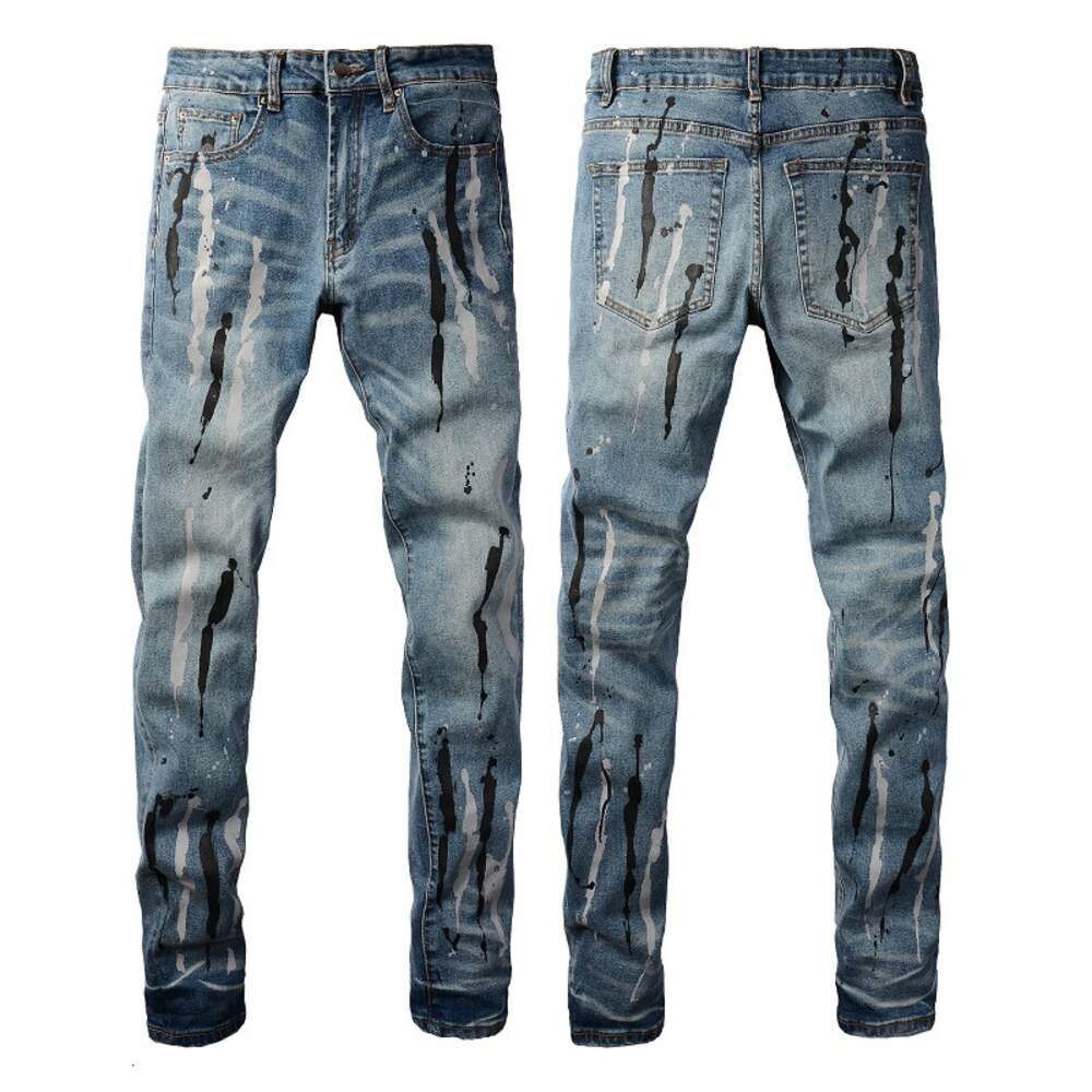 Blå denim