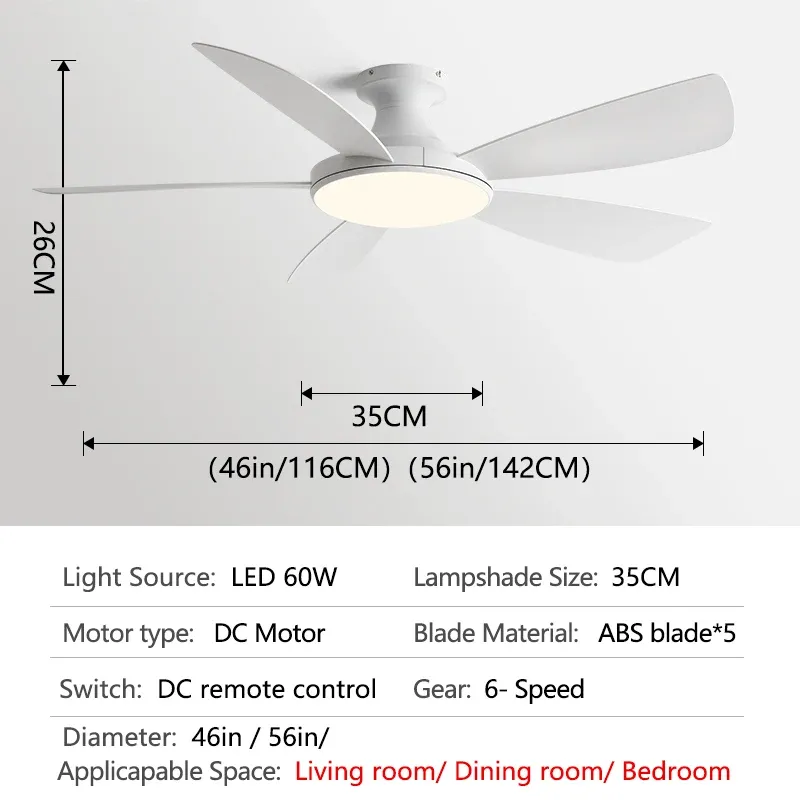 46inch 220V Pure white