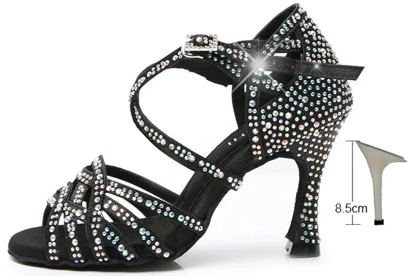 Black heel 85mm