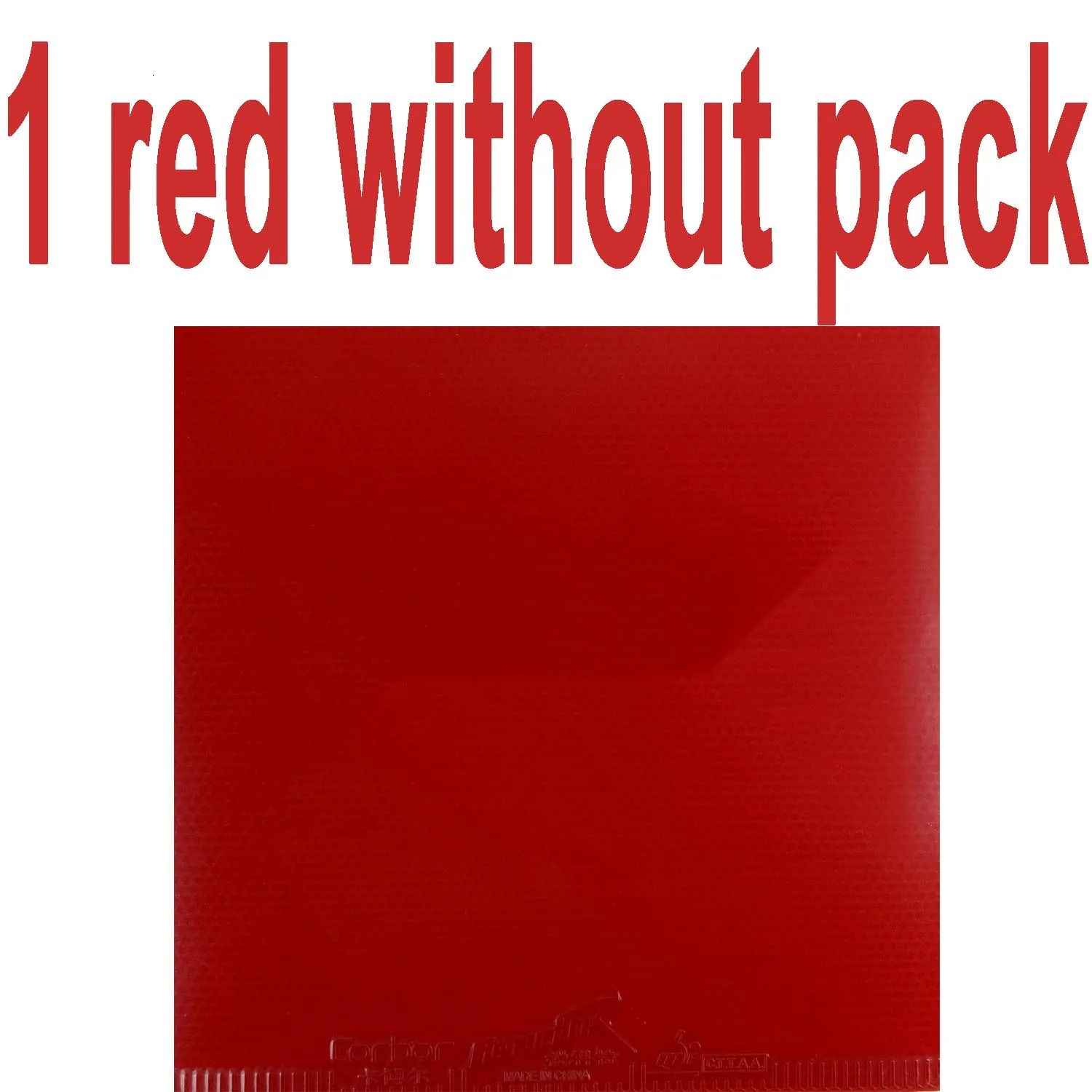 1 Red Without Pack