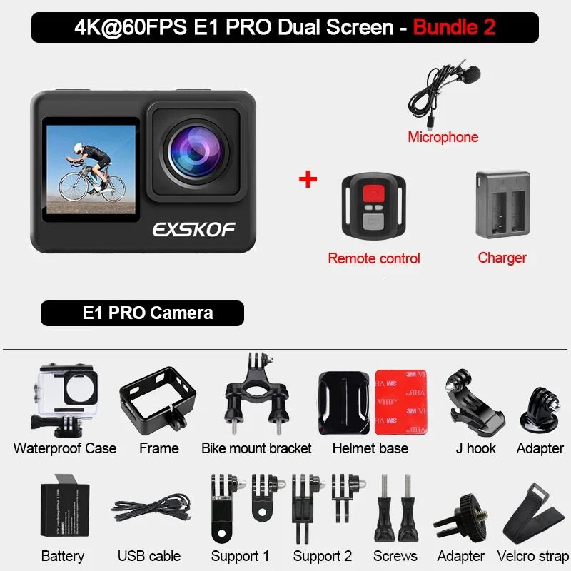 E1 Pro Bundle 2-Add 64g Memory Card