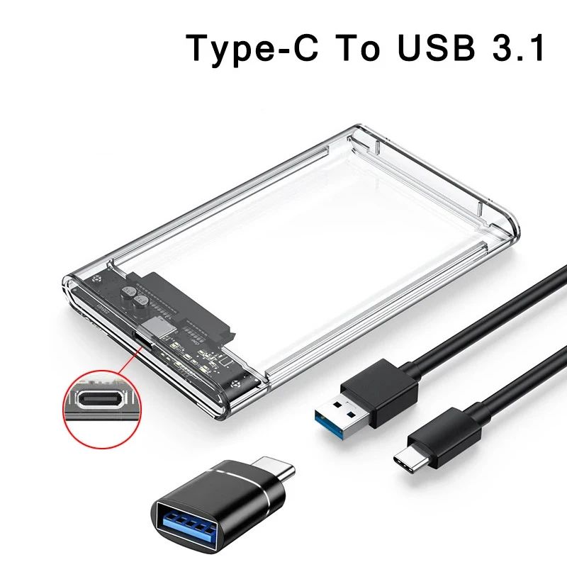 Couleur: USB 3.1 avec adaptateur