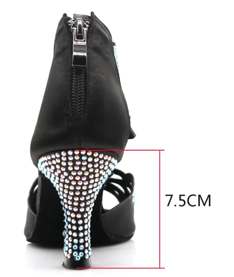 Black  heel 7.5cm