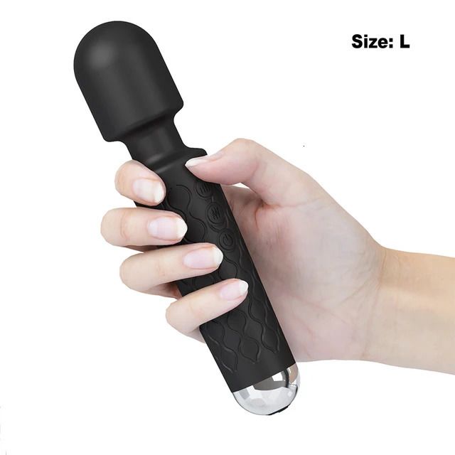 Grande Vibrador Preto