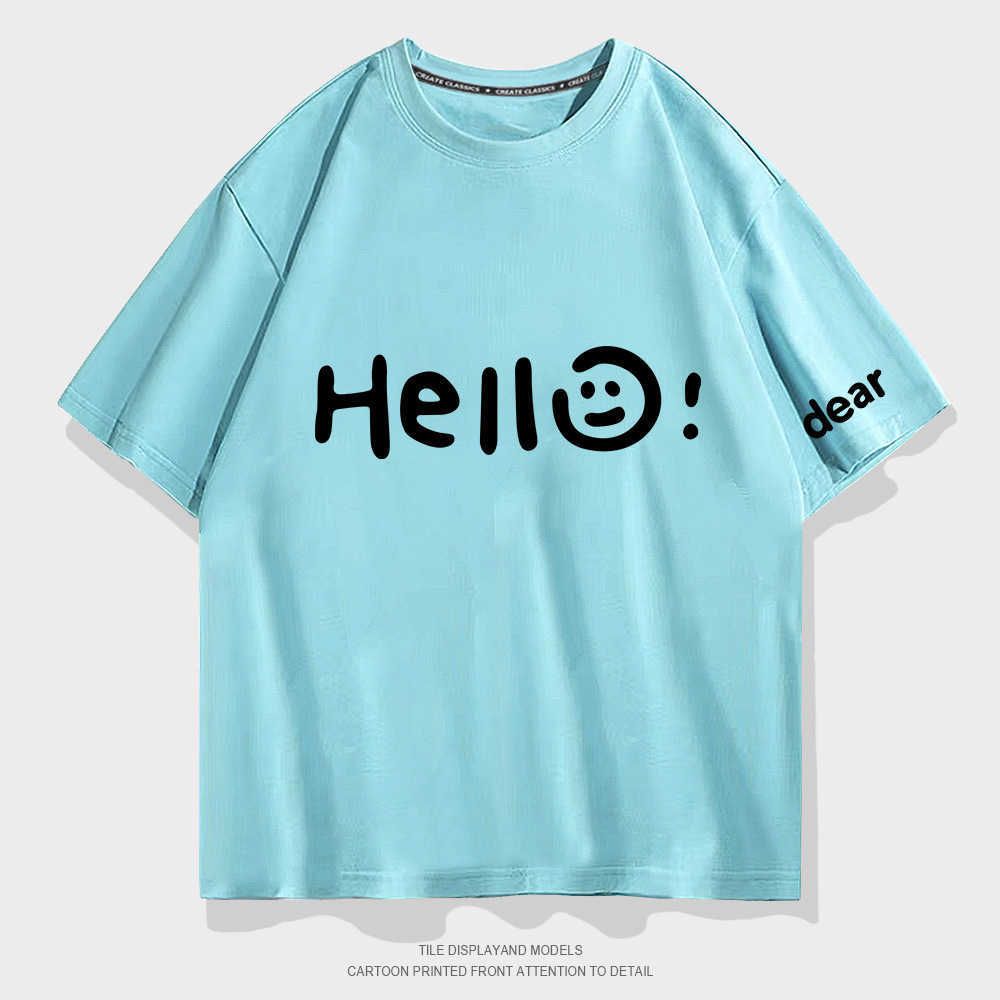 01378hell Short Sleeve Light Blue