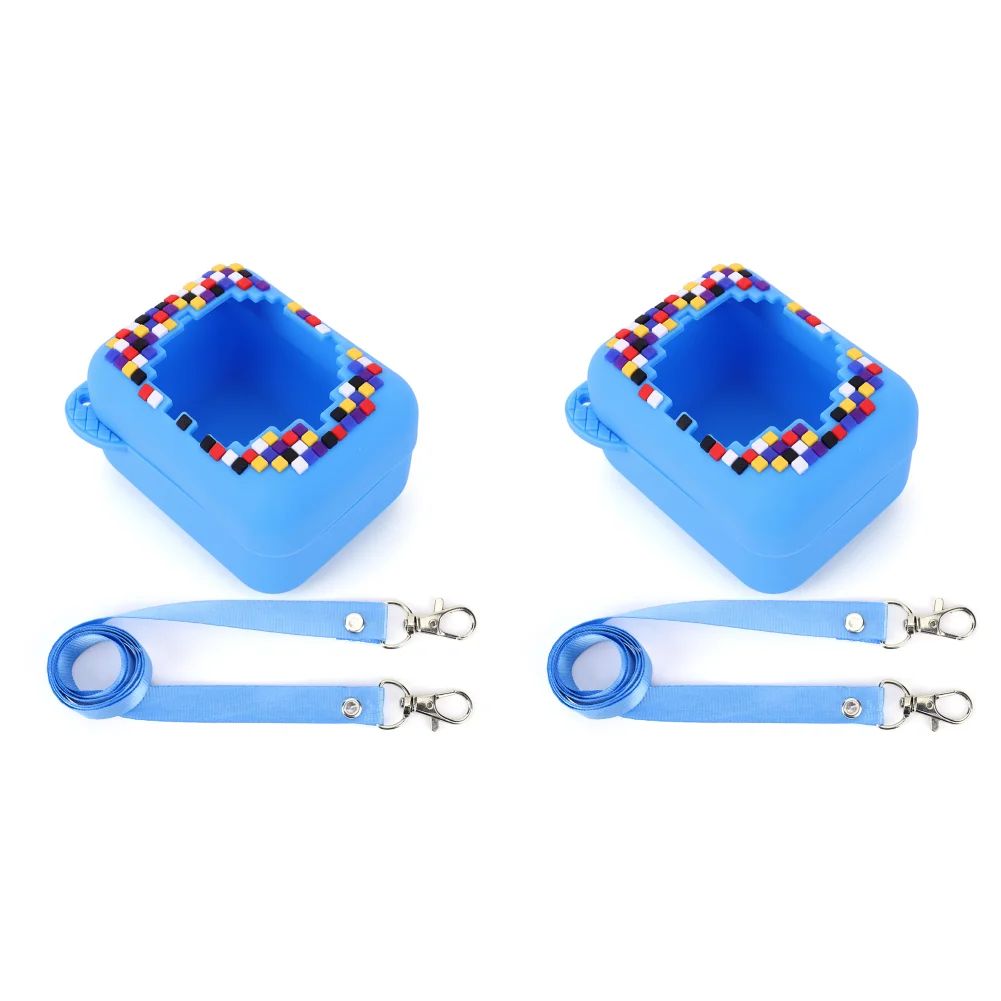 Cor: maiúsculas de silicone 2pcs