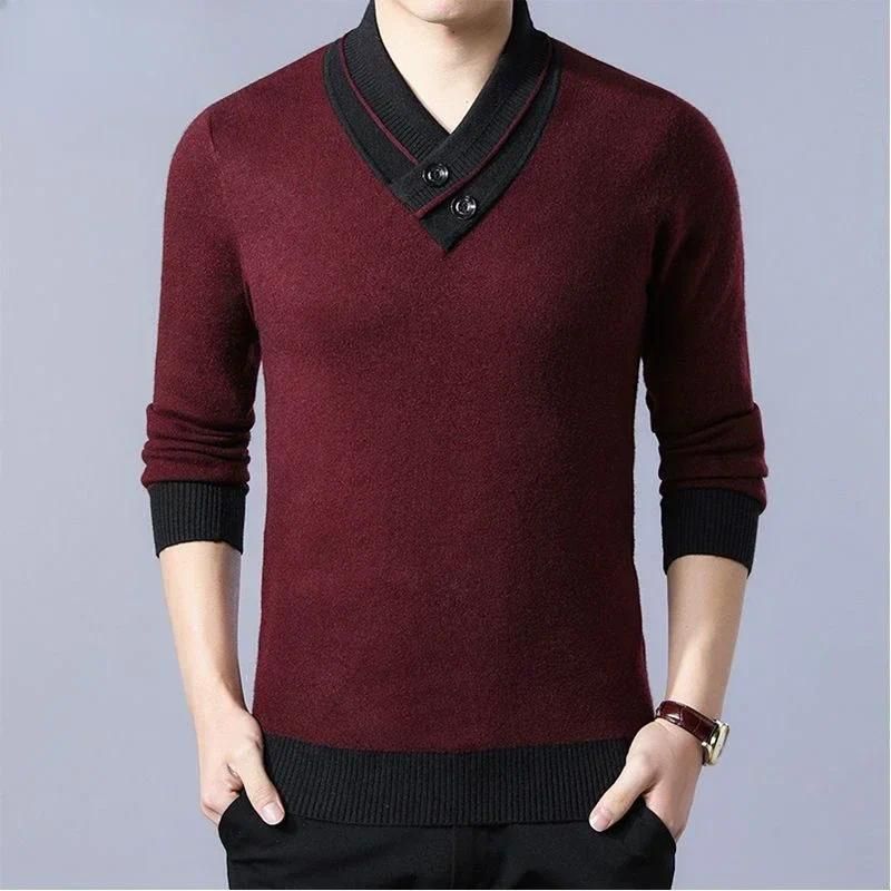 Wine Red Sweater